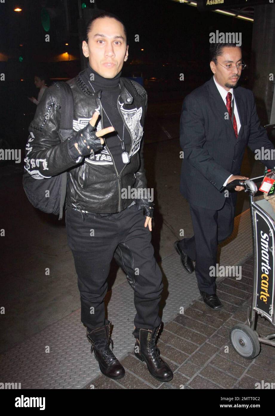- Member of the award-winning group The Black Eyed Peas, rapper Taboo ...