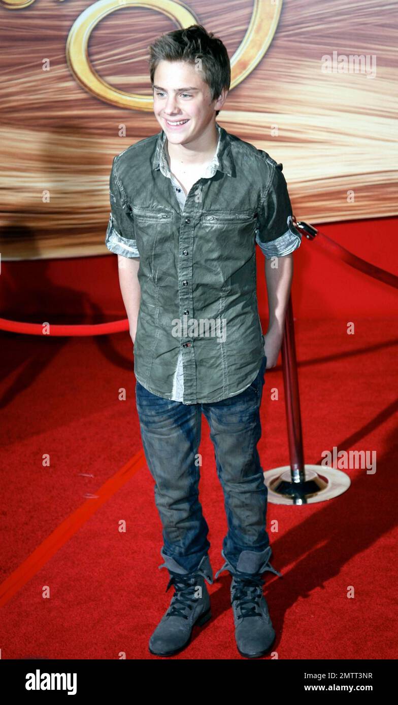 Garrett Backstrom at the premiere of "Tangled" at the El Capitan Theatre in  Hollywood, CA. 11/14/10 Stock Photo - Alamy