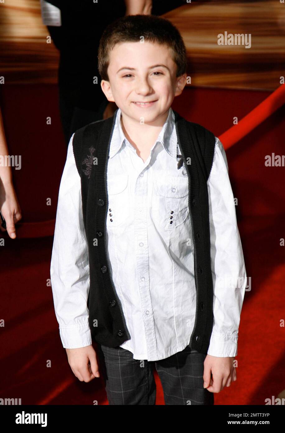 Atticus Shaffer at the premiere of “Tangled” at the El Capitan Theatre
