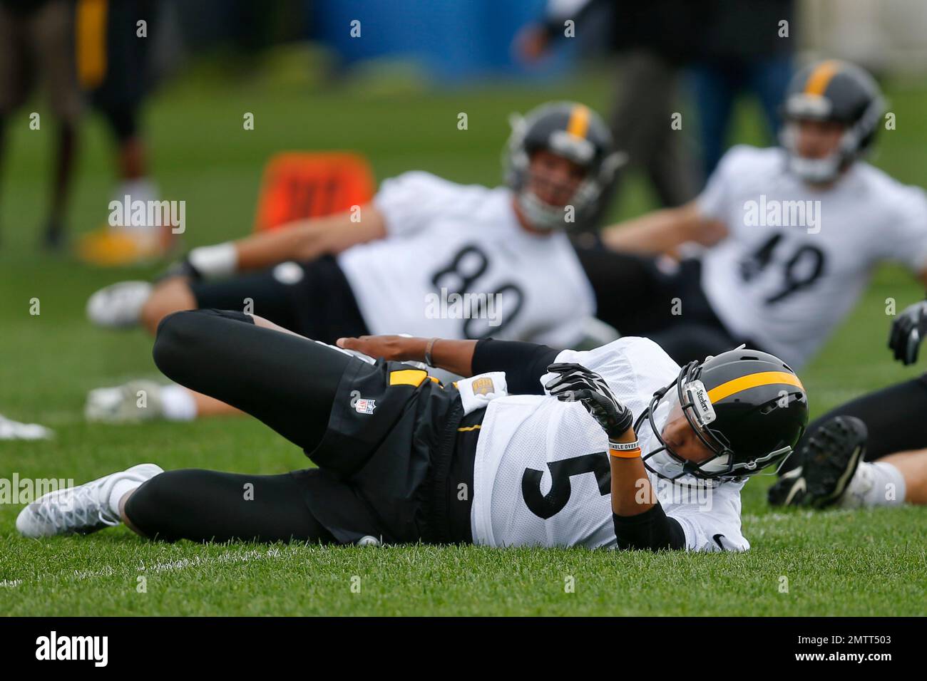 Pittsburgh Steelers fourth round draft pick quarterback Joshua Dobbs (5