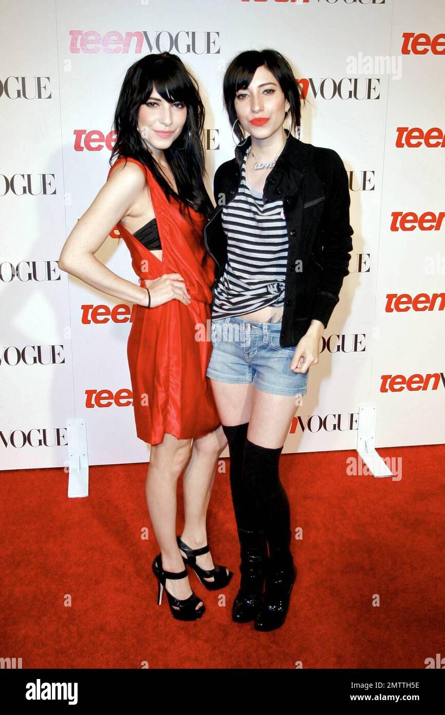 The Veronicas at the 6th Annual Teen Vogue Young Hollywood Party at the ...