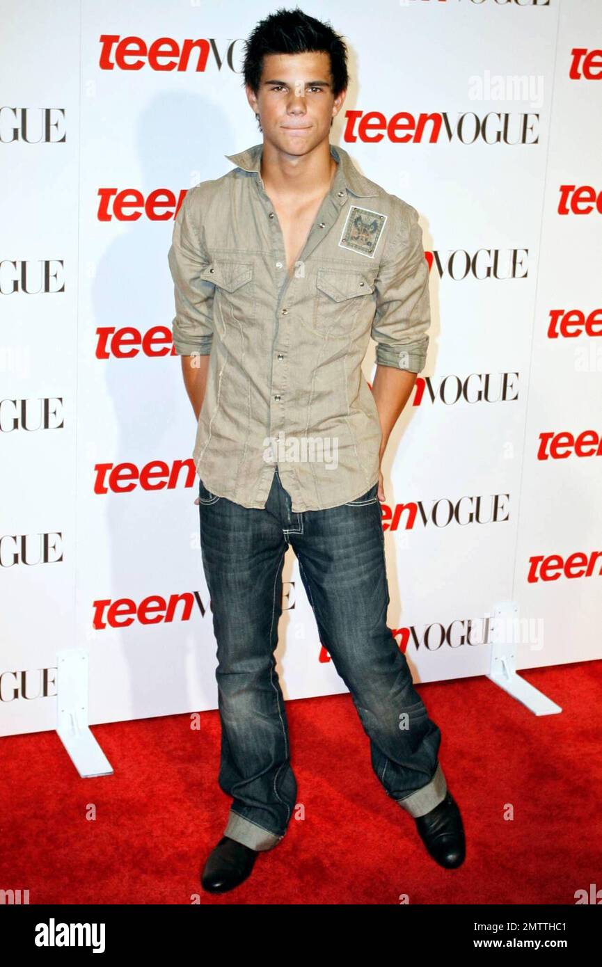 Taylor Lautner at the 6th Annual Teen Vogue Young Hollywood Party at