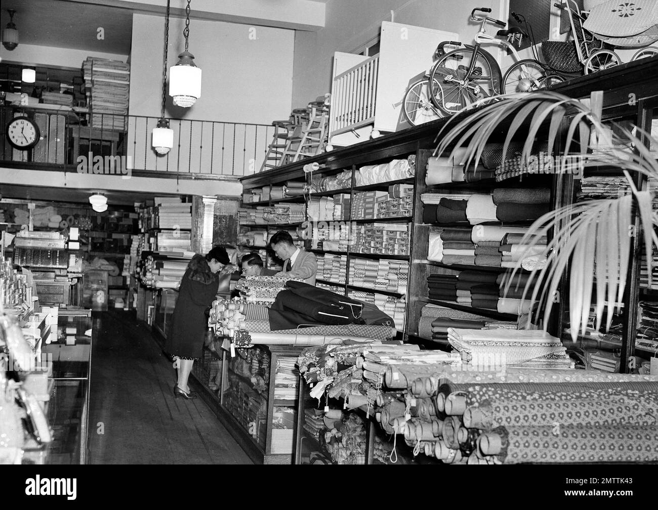 The interior of the Asia Company department store in Los Angeles, is