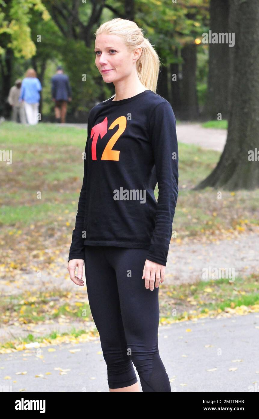 Gwyneth Paltrow and Mark Ruffalo film scenes on the set of their new