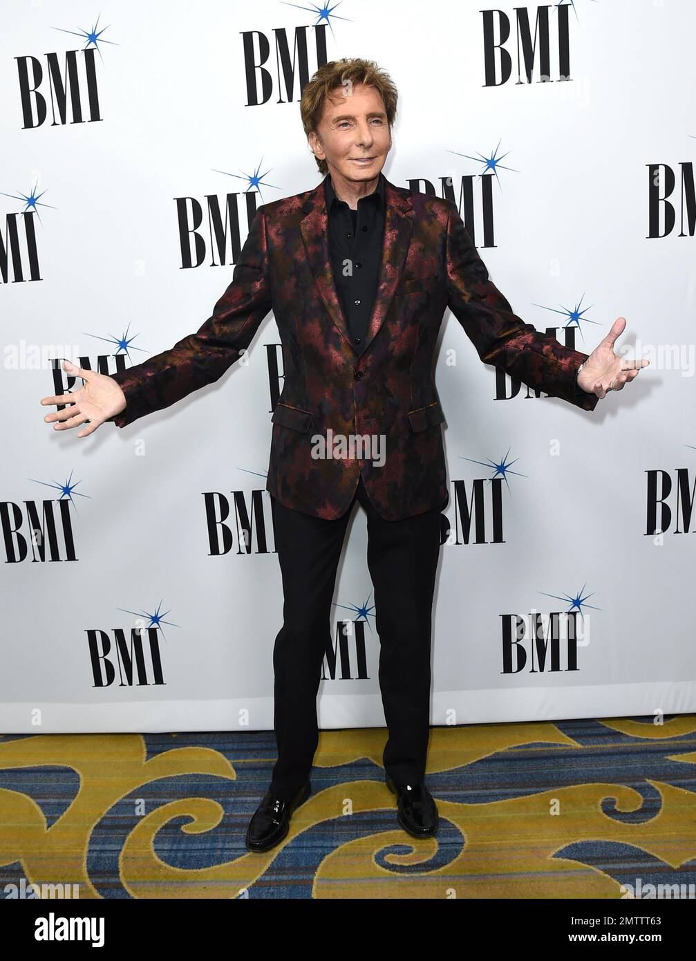 Barry Manilow arrives at the 65th annual BMI Pop Awards at the Beverly ...