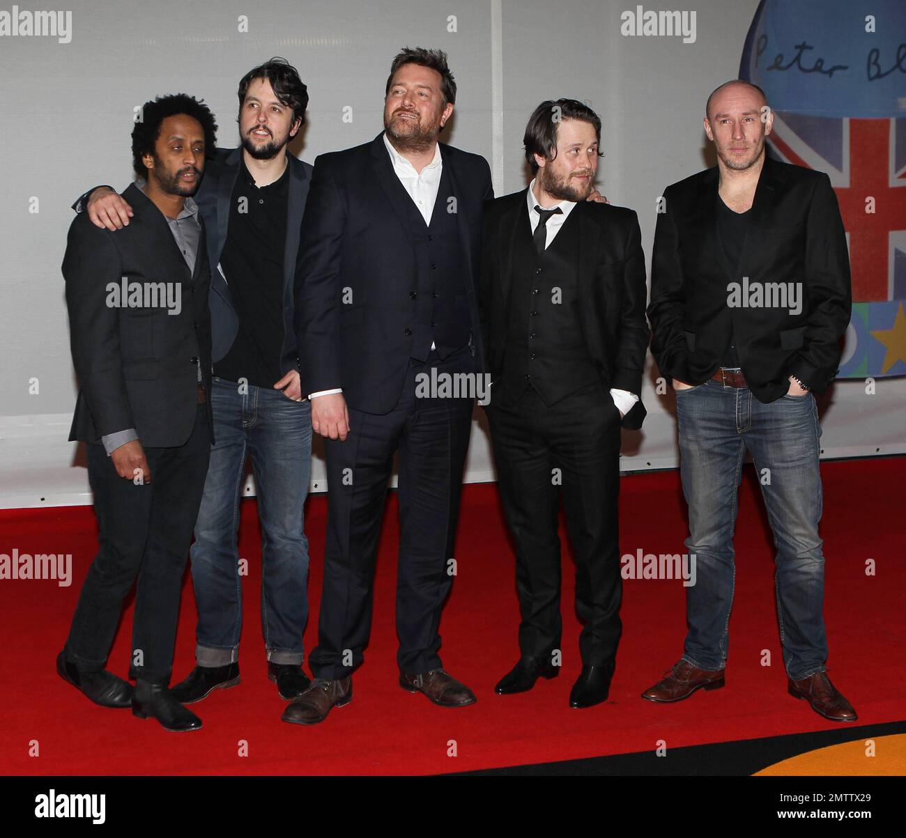 Pete Turner, Criag Potter, Guy Garvey, Mark Potter and Richard Jupp of