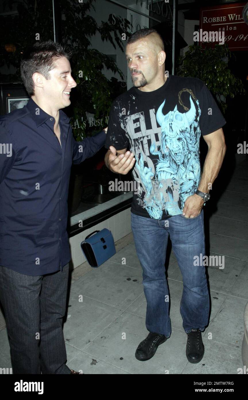 Ultimate Fighting Championship martial artist Chuck Liddell, aka The