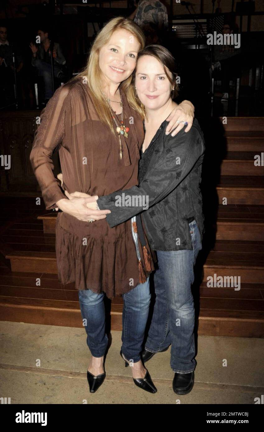 Helen Shaver and director Jillian Armenante at a reading of 'The Laramie Project: 10 Years Later' at Hollywood United Methodist Church in Hollywood, CA. 10/25/09 Stock Photo