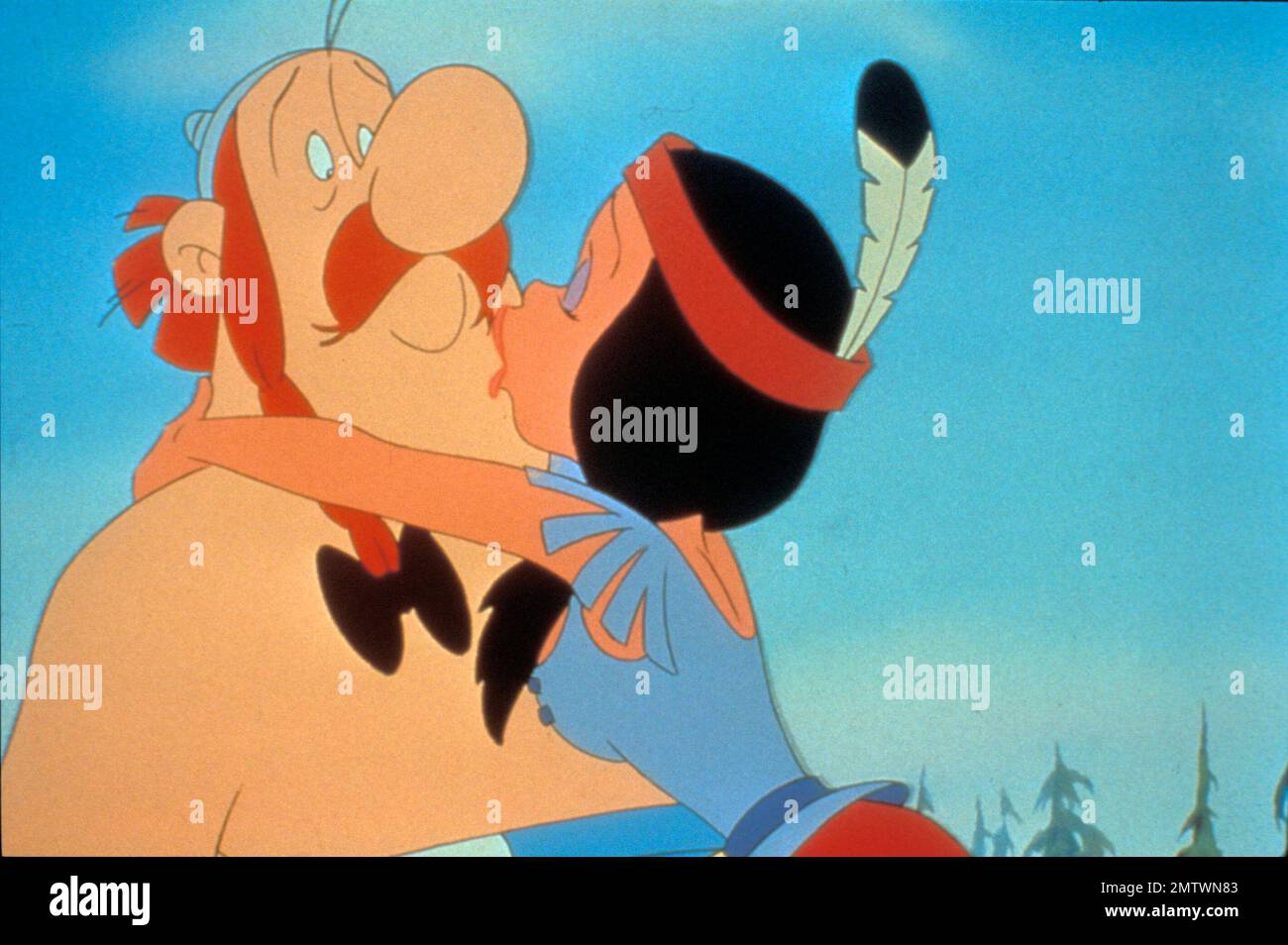 Astérix et les Indiens Asterix in America  Year: 1994  France / Germany Director: Gerhard Hahn Animation Stock Photo