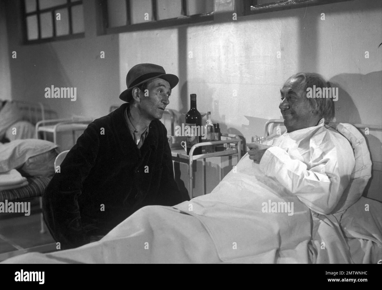 Monsieur la souris midnight paris year Black and White Stock Photos