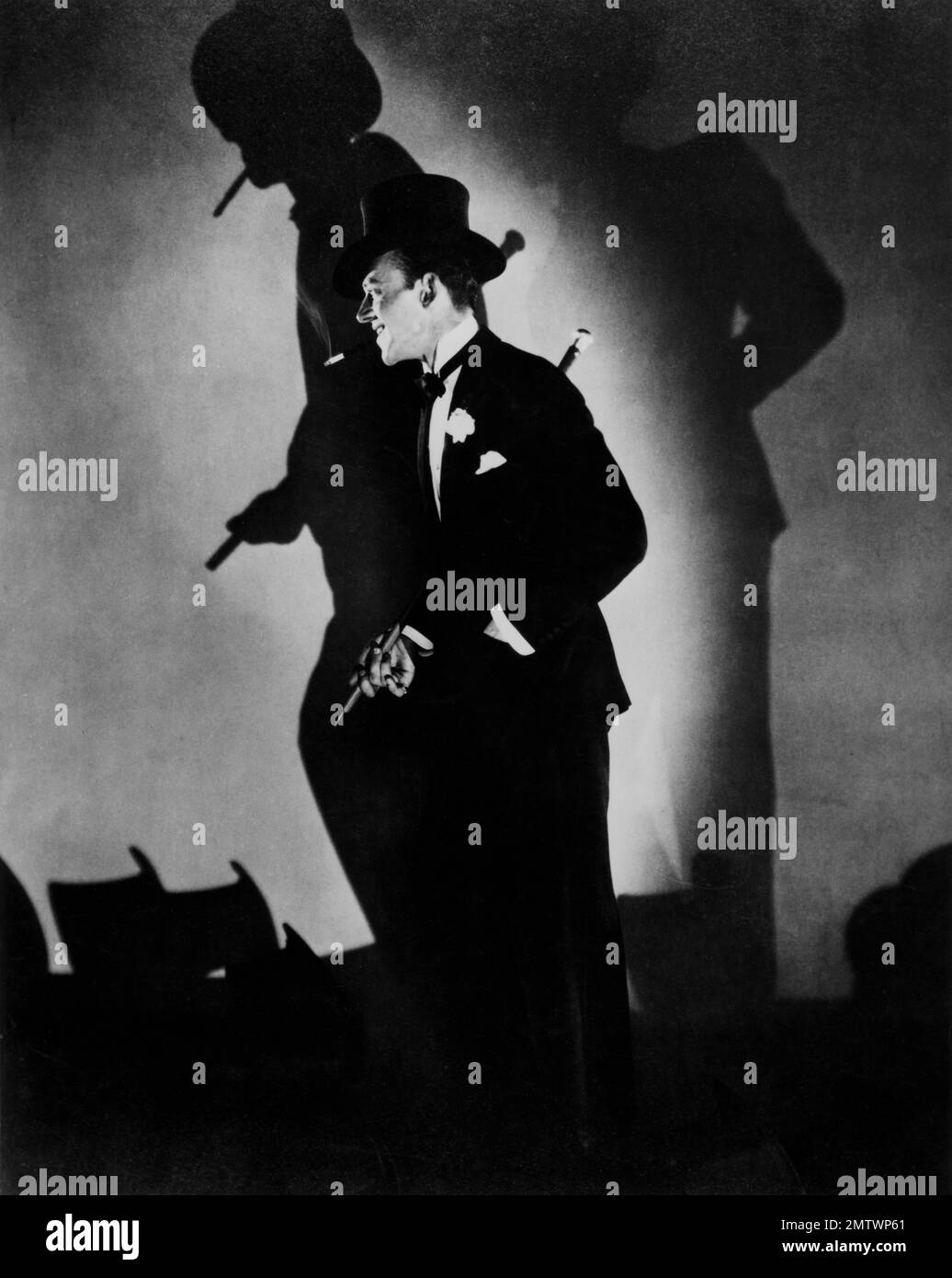 Fred Astaire on stage at Broadway in "Funny Face Stock Photo Alamy