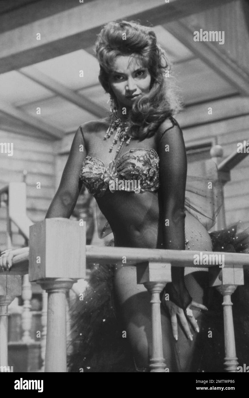 Chelo Alonso Cuban born actress Nicknames: The Cuban H-Bomb or The Peplum Princess. Ca. 1955 Stock Photo