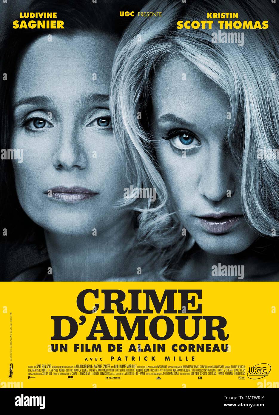 Crime d'amour Year : 2010 France Director : Alain Corneau Ludivine Sagnier, Kristin Scott Thomas  French poster Stock Photo
