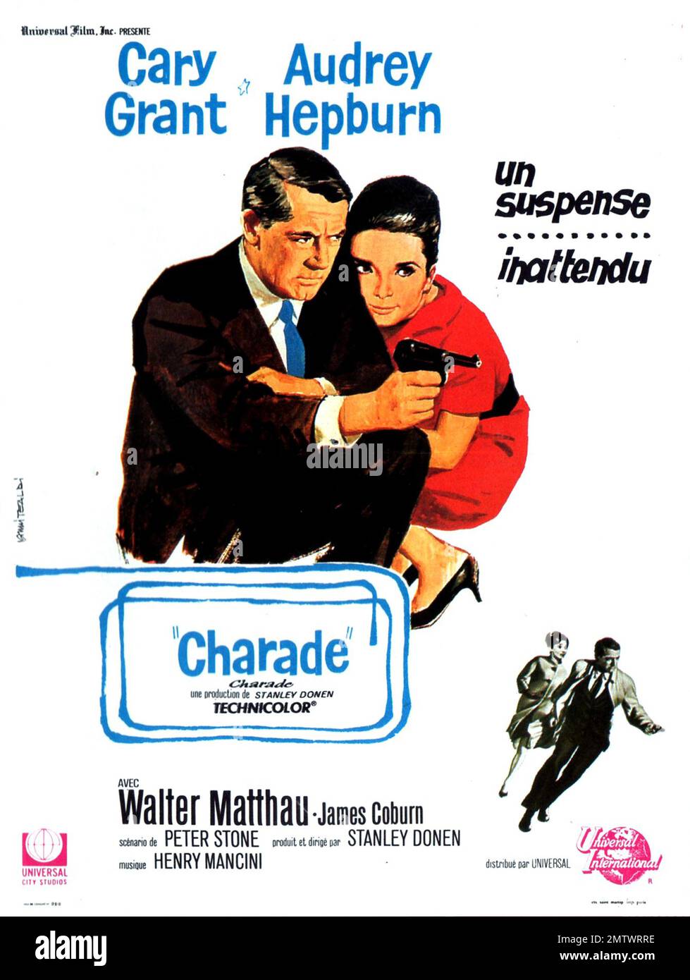 Charade (1963)  The Blonde at the Film