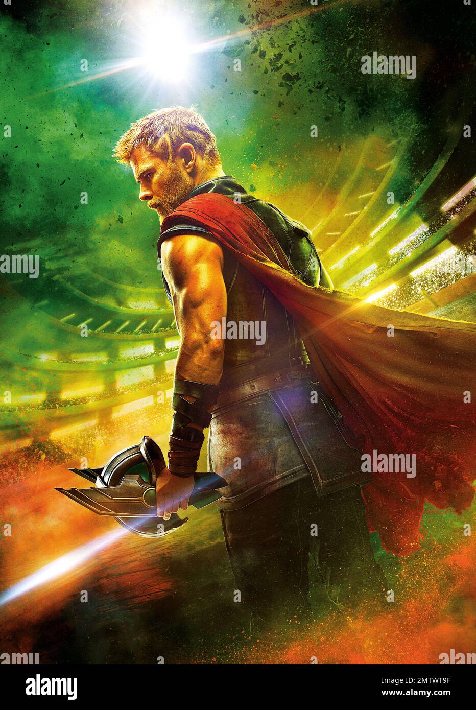 Thor: Ragnarok Year : 2017 USA Director : Taika Waititi Chris Hemsworth Poster (Key Art) Stock Photo