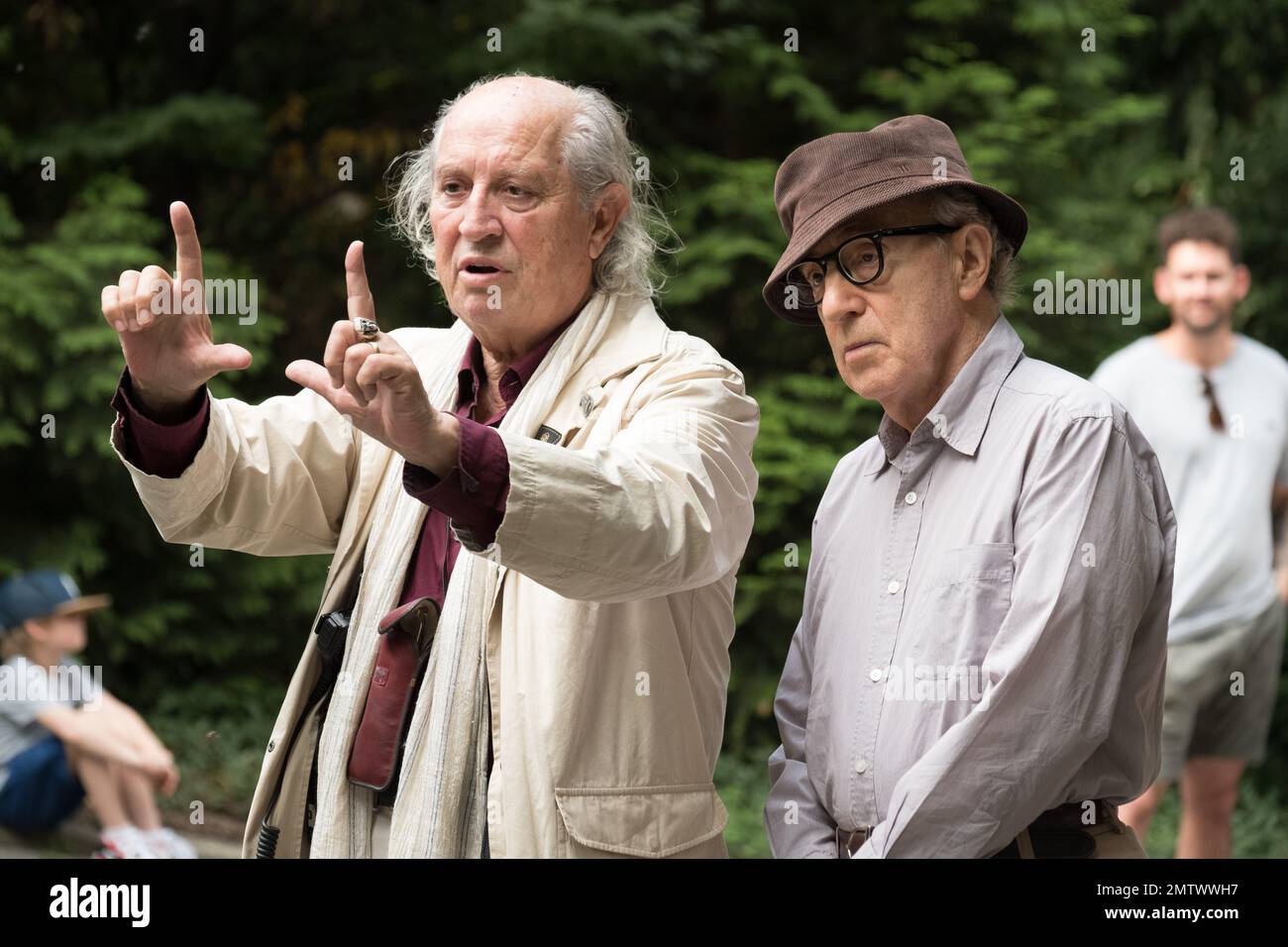 A Rainy Day in New York Year : 2019 USA Director : Woody Allen Vittorio Storaro (cinematography), Woody Allen Shooting picture Stock Photo