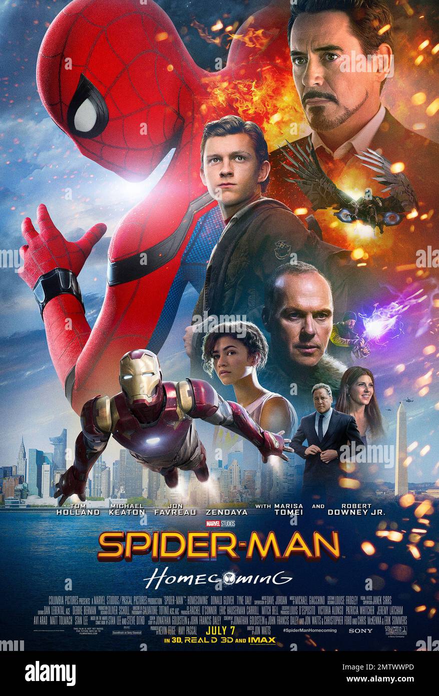 Spider man homecoming poster hi-res stock photography and images - Alamy