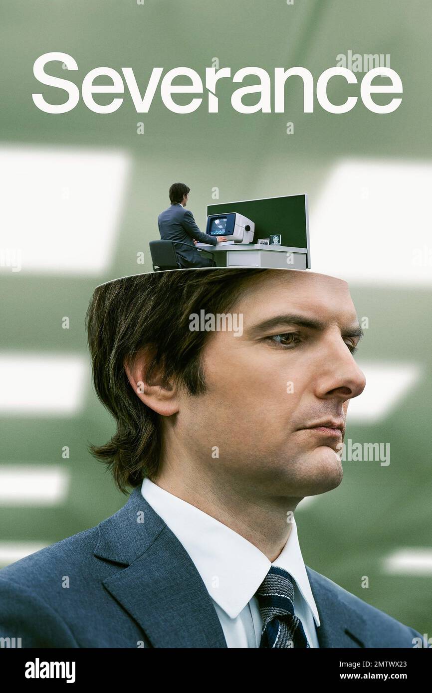 Severance TV Series 2022 - USA Season 1 Director : Ben Stiller Adam Scott Poster Stock Photo