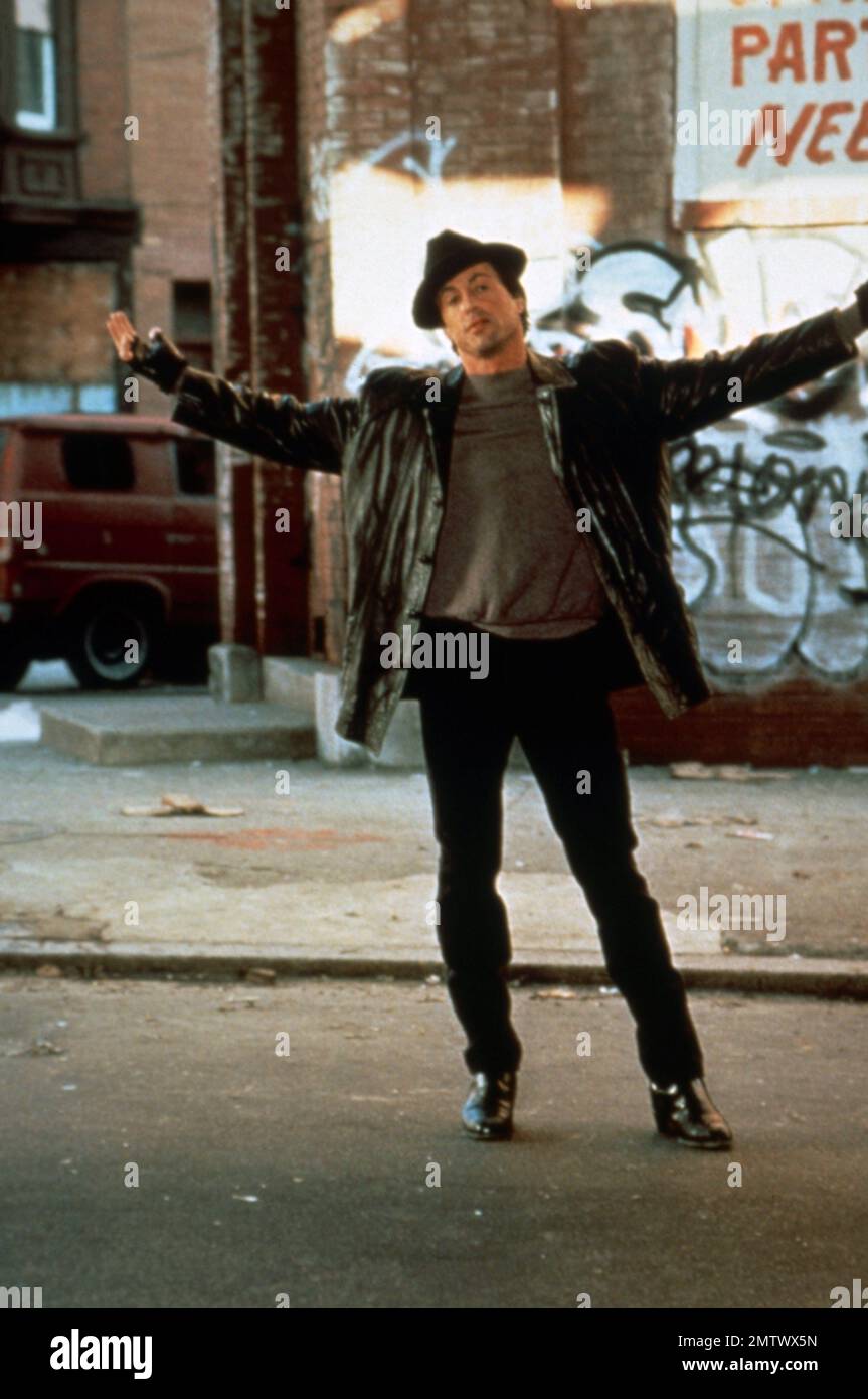 Rocky 5 Year : 1990 USA Director : John G. Avildsen Sylvester Stallone Stock Photo