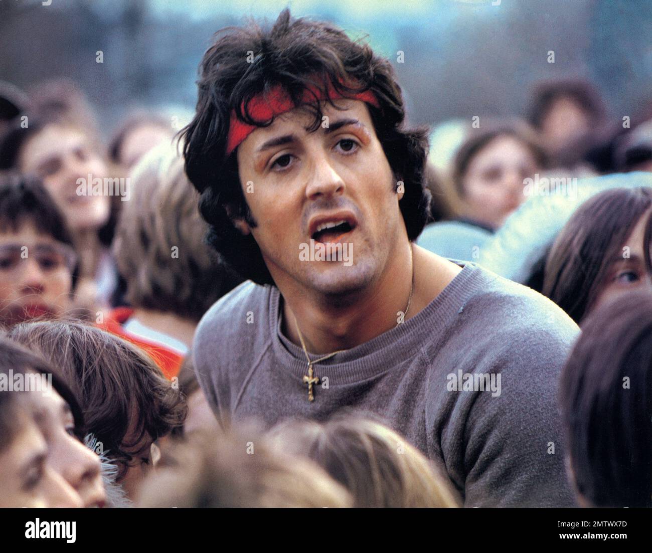 Rocky  Year : 1976 USA Director : John G. Avildsen Sylvester Stallone Stock Photo