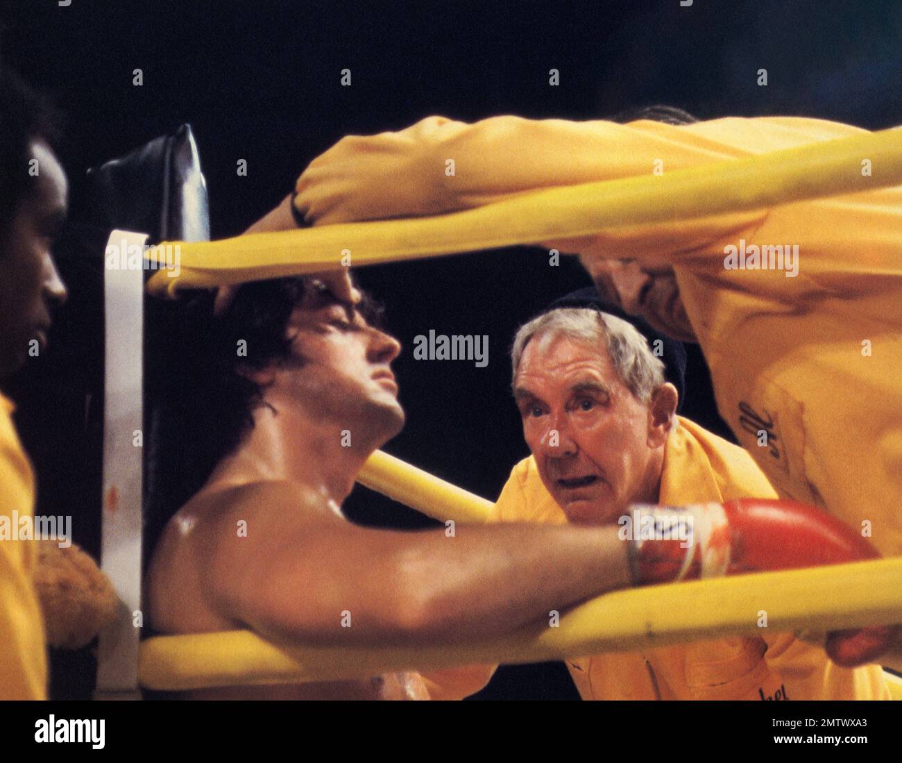 Rocky 2, La Revanche Year : 1979 USA Director : Sylvester Stallone Sylvester Stallone , Burgess Meredith Stock Photo