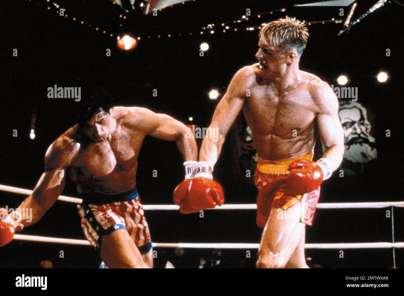 Dolph lundgren rocky 4 hi-res stock photography and images - Alamy