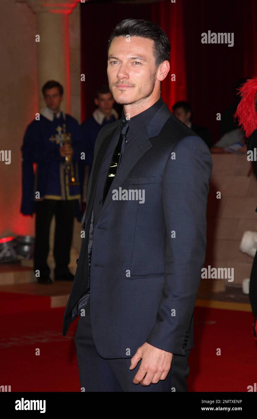 Luke Evans attends the world premiere of 'Three Musketeers in 3D' held at Vue Westfield. London, UK. 4th October 2011. Stock Photo