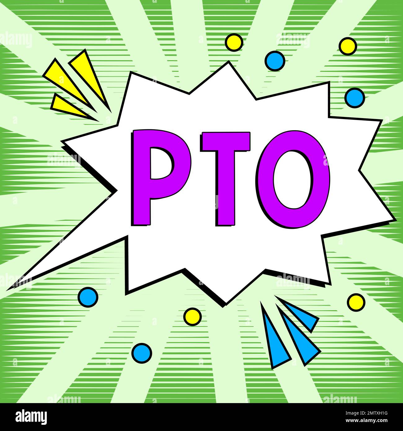 Sign displaying Pto Conceptual photo Employer grants compensation for Sign displaying Pto Conceptual photo Employer grants compensation for