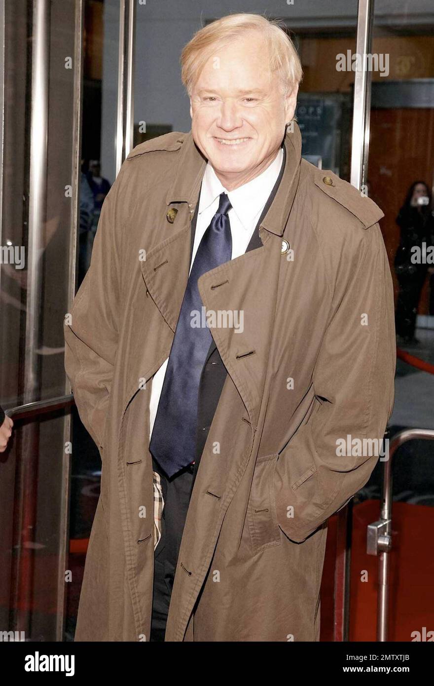 Chris Matthews host of “Hardball with Chris Matthews” attending the