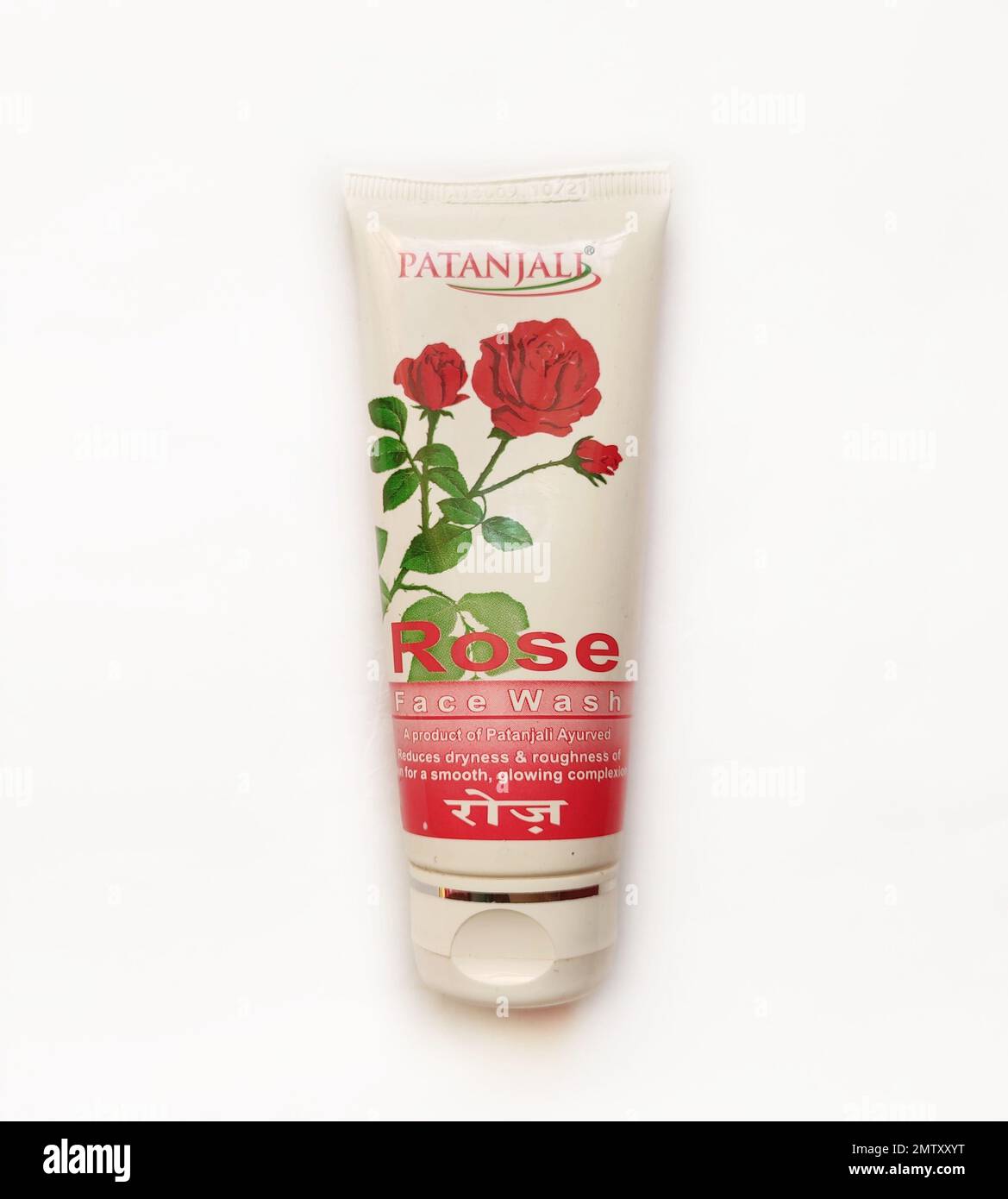 Patanjali Rose Face Wash in isolated background Stock Photo Alamy
