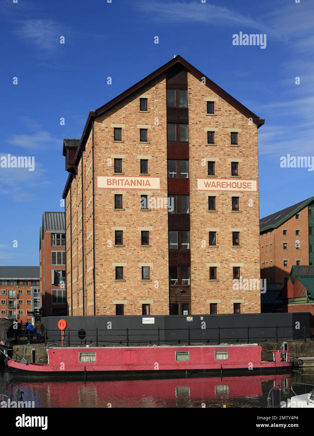 Britannia warehouse at Gloucester docks, Gloucestershire, England, UK