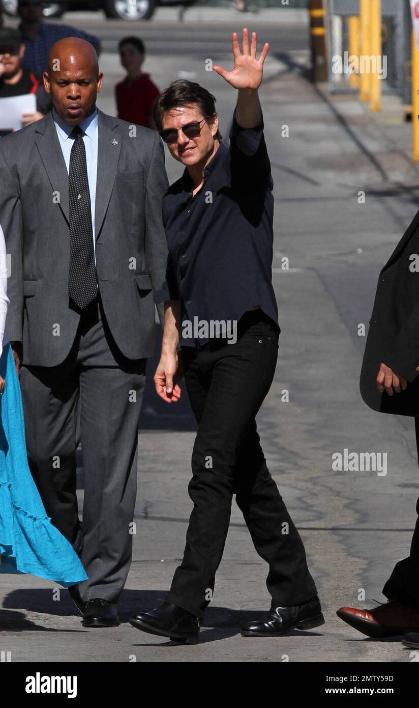 Tom Cruise arriving at 