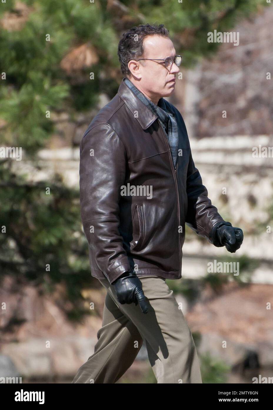 Actor and producer Tom Hanks brings out the kid in himself as he enjoys