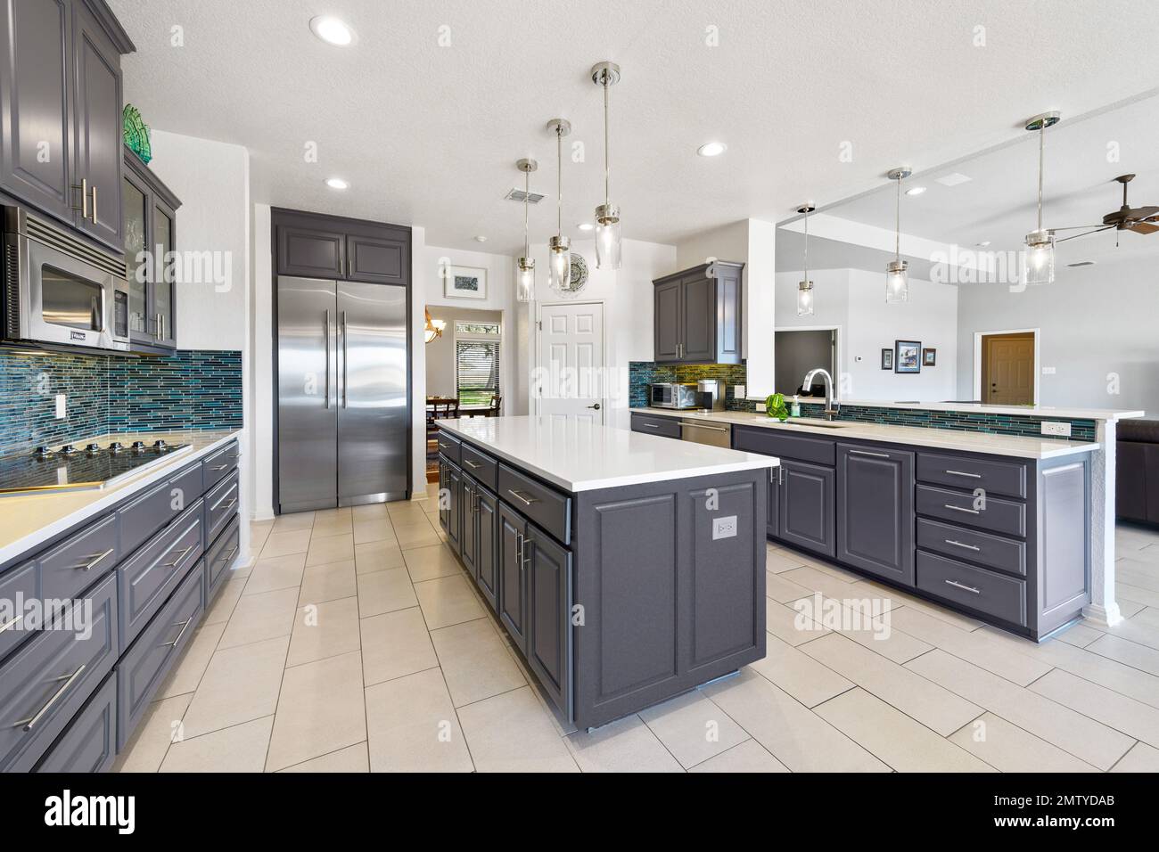 an interior kitchen Stock Photo - Alamy