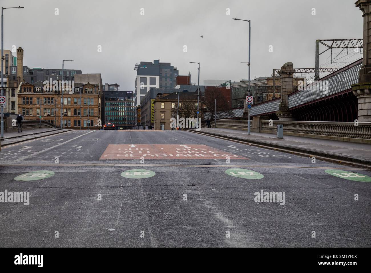 Glasgow City Council introduces a low emission LEZ zone which takes