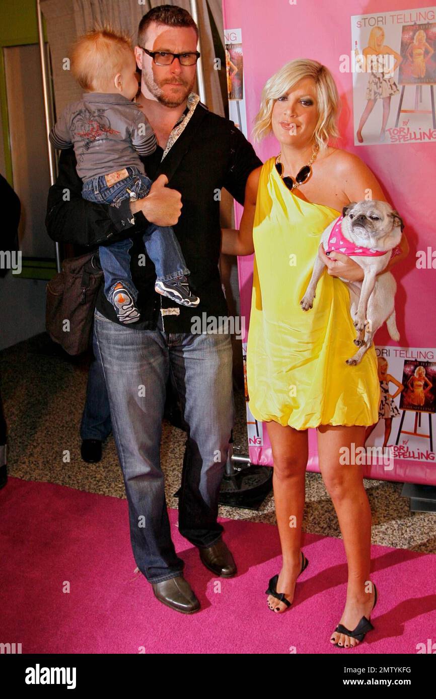 Tori Spelling Liam Aaron Mcdermott
