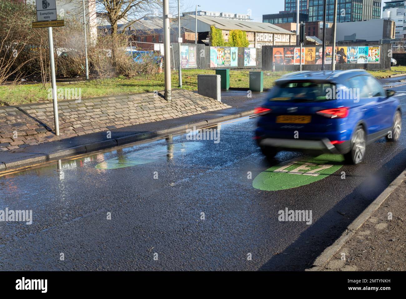 Glasgow City Council introduces a low emission LEZ zone which takes