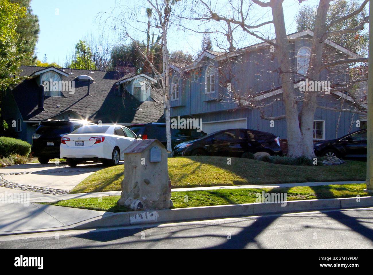 General views of Tori Spelling's new home in Los Angeles, California