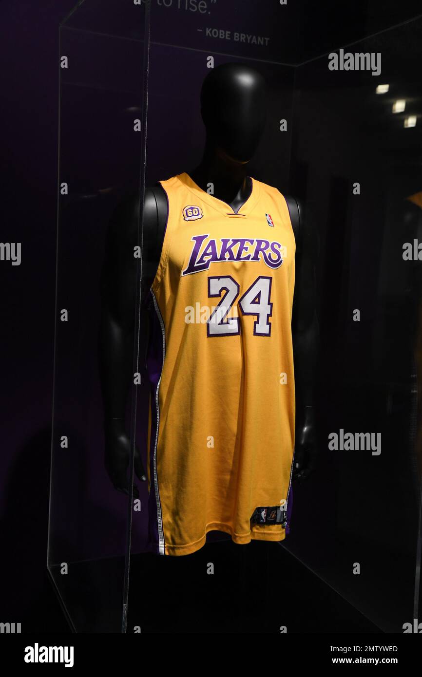 Kobe Bryant No.8 Los Angeles Lakers 2017-18 City Edition Jersey