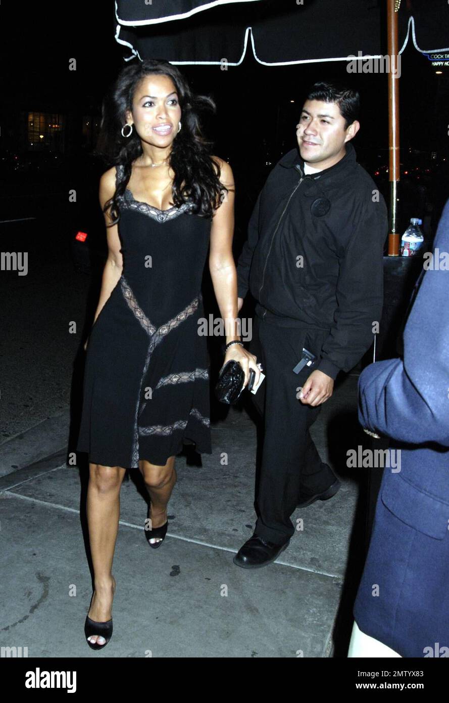 Record and movie producer Tracey Edmonds arrives at  STK restaurant in West Hollywood, CA. 3/25/08.  . Stock Photo