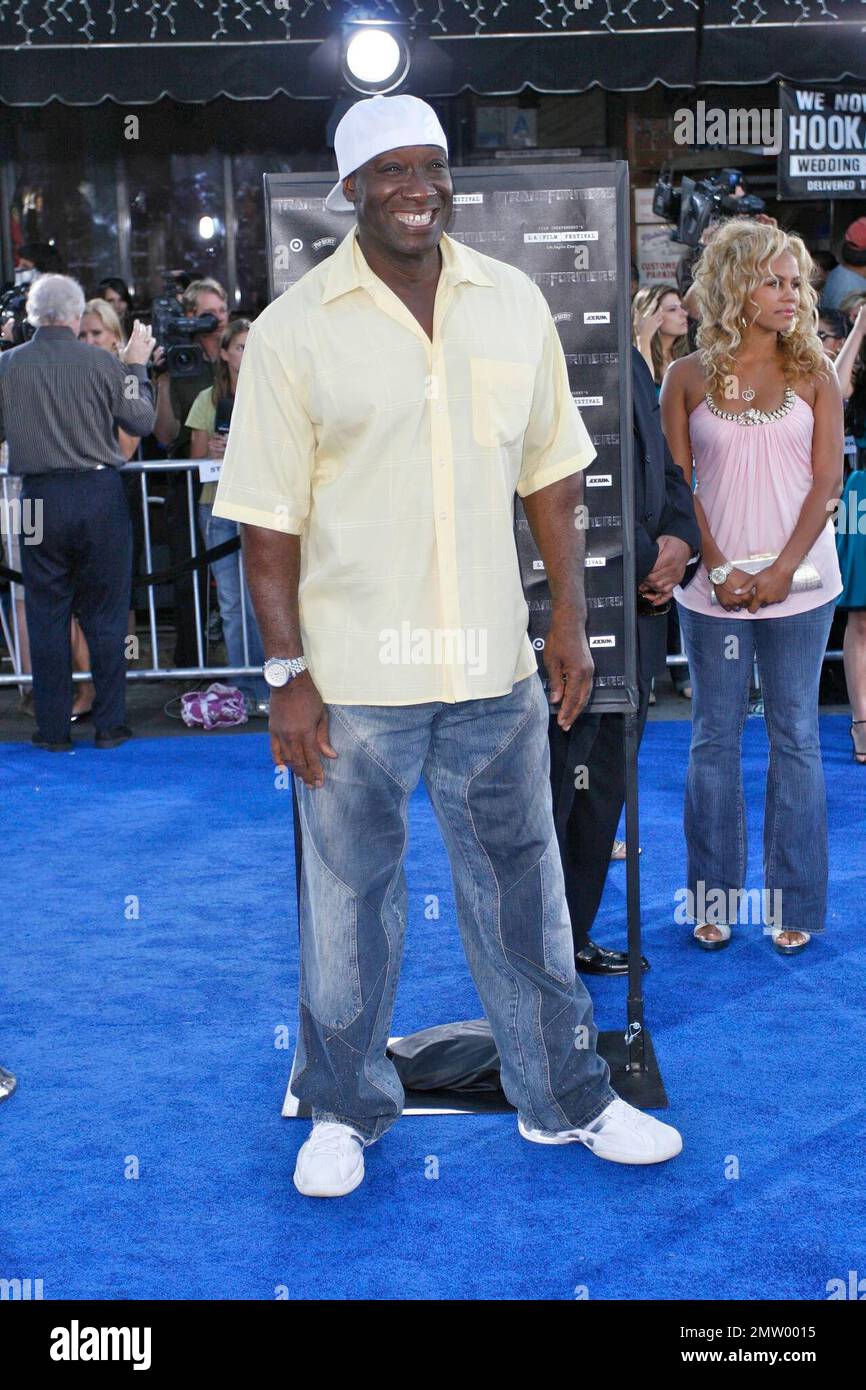 Michael Clarke Duncan attends the L.A. Film Festival red carpet