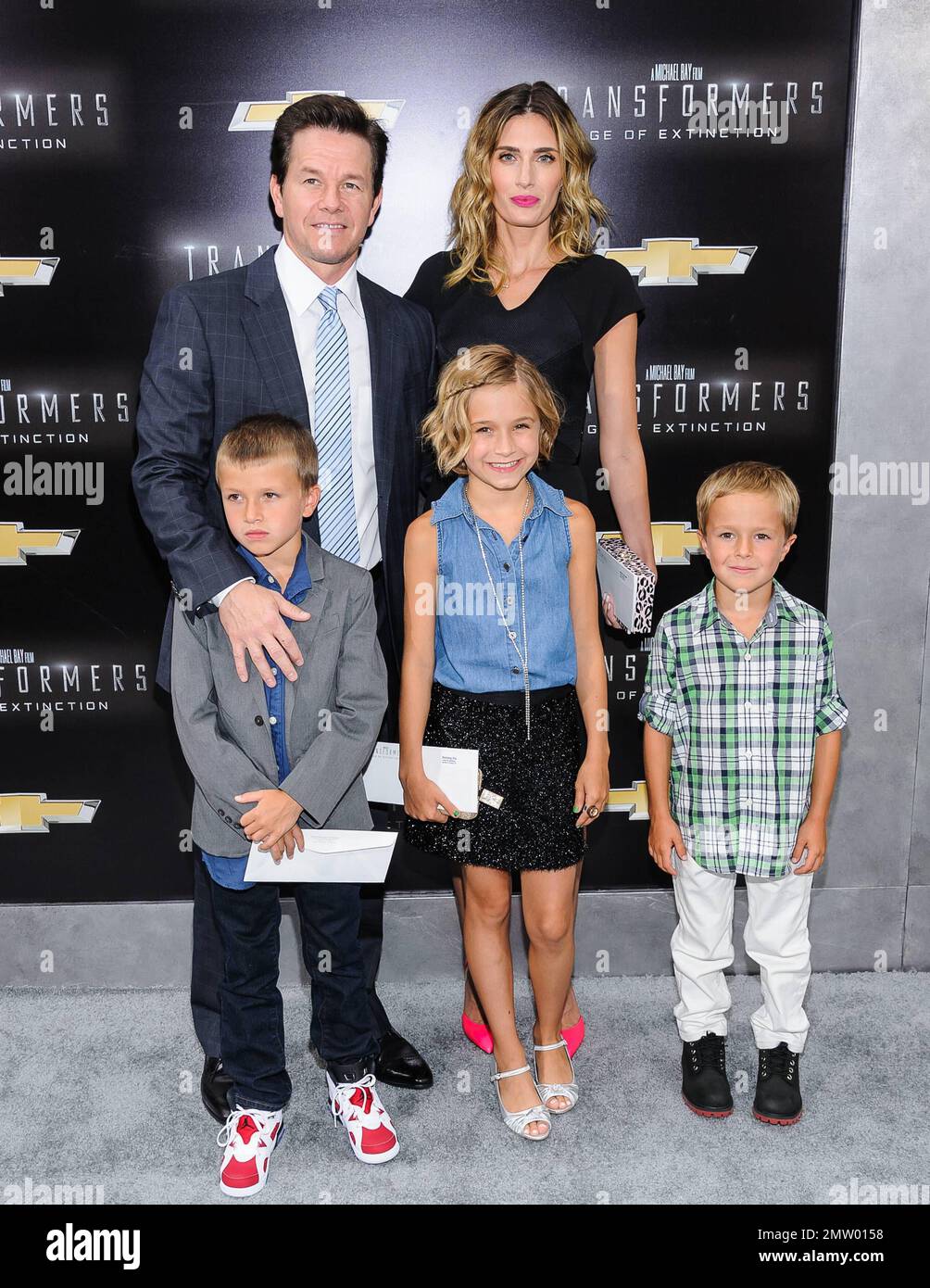 Mark Wahlberg, Brendan Wahlberg, Ella Rae Wahlberg, wife Rhea Durham