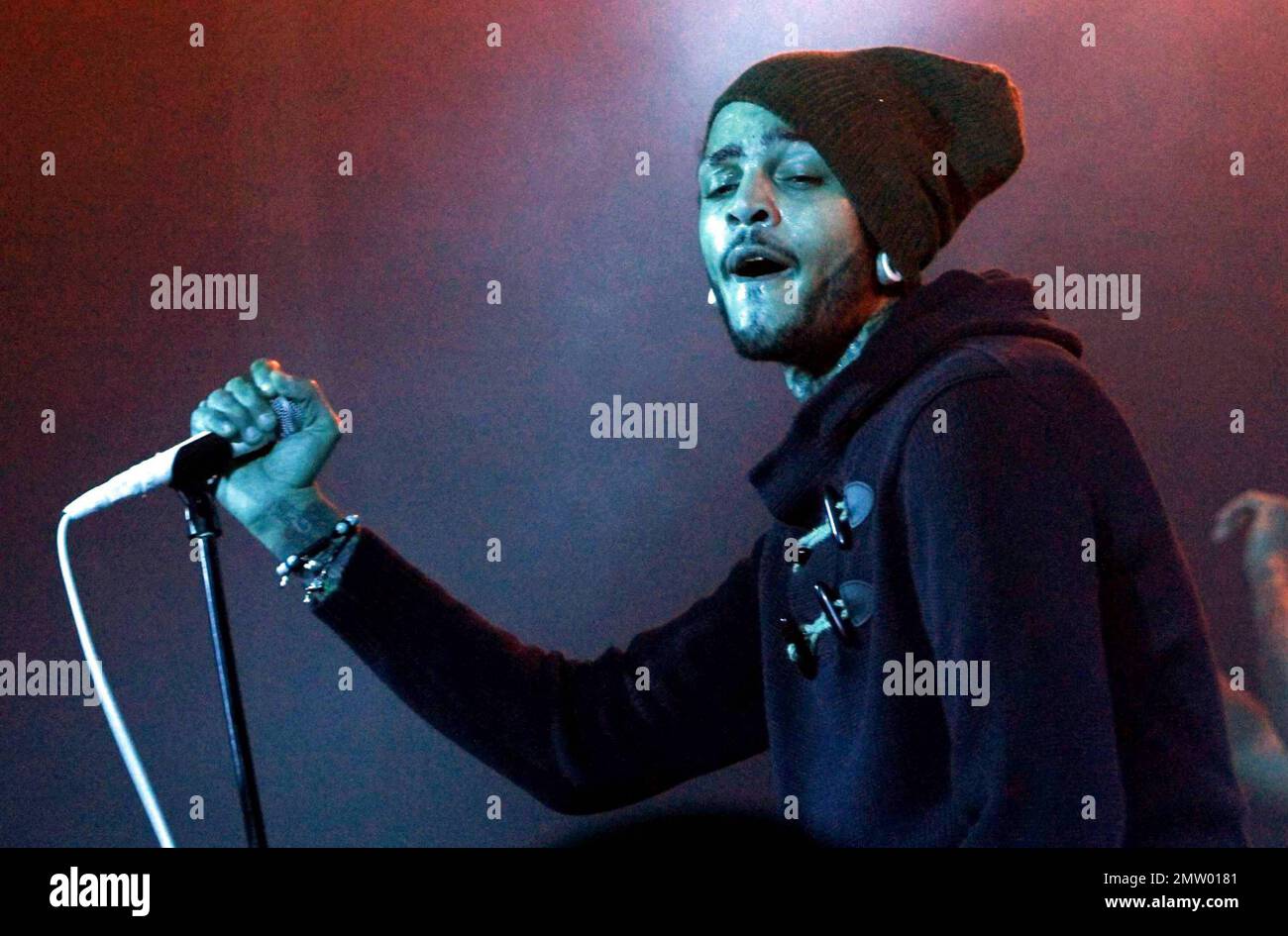 Gym Class Heroes frontman Travie McCoy closes out his UK tour with a  performance at Kings College. The tour is in promotion of his debut solo  album "Lazarus," which was released in
