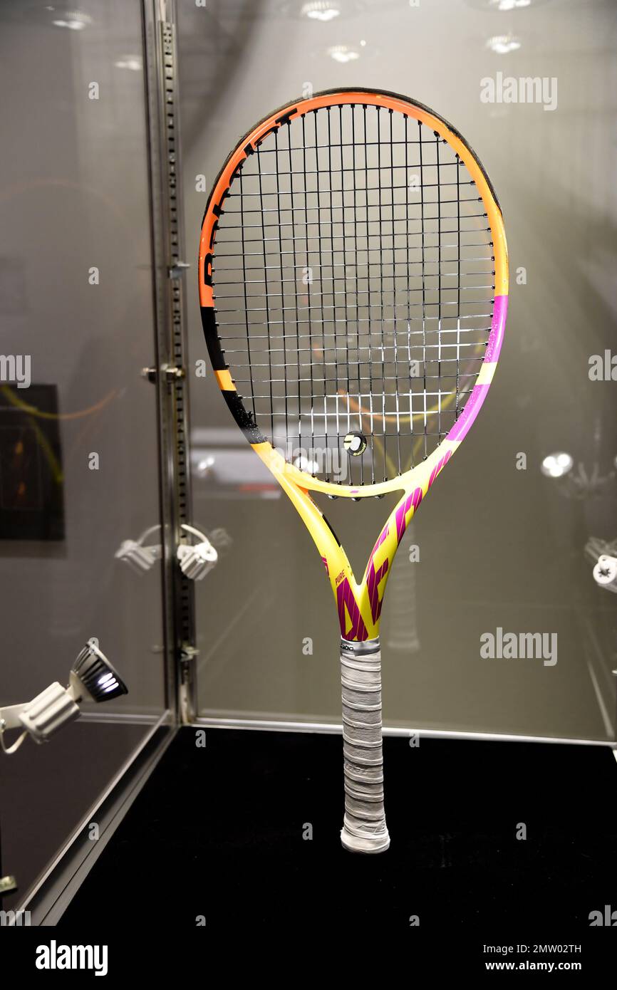 Rafael Nadal 21st Grand Slam Australian Open Final match used racquet ( Matched to 12 tournament matches), est