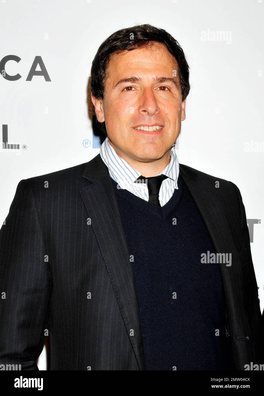 David O. Russell at the opening night of the Tribeca Film Festival, the world premiere of Cameron Crowe's 'The Union' featuring musical legends Elton John and Leon Russell. New York, NY. 4/20/11. Stock Photo