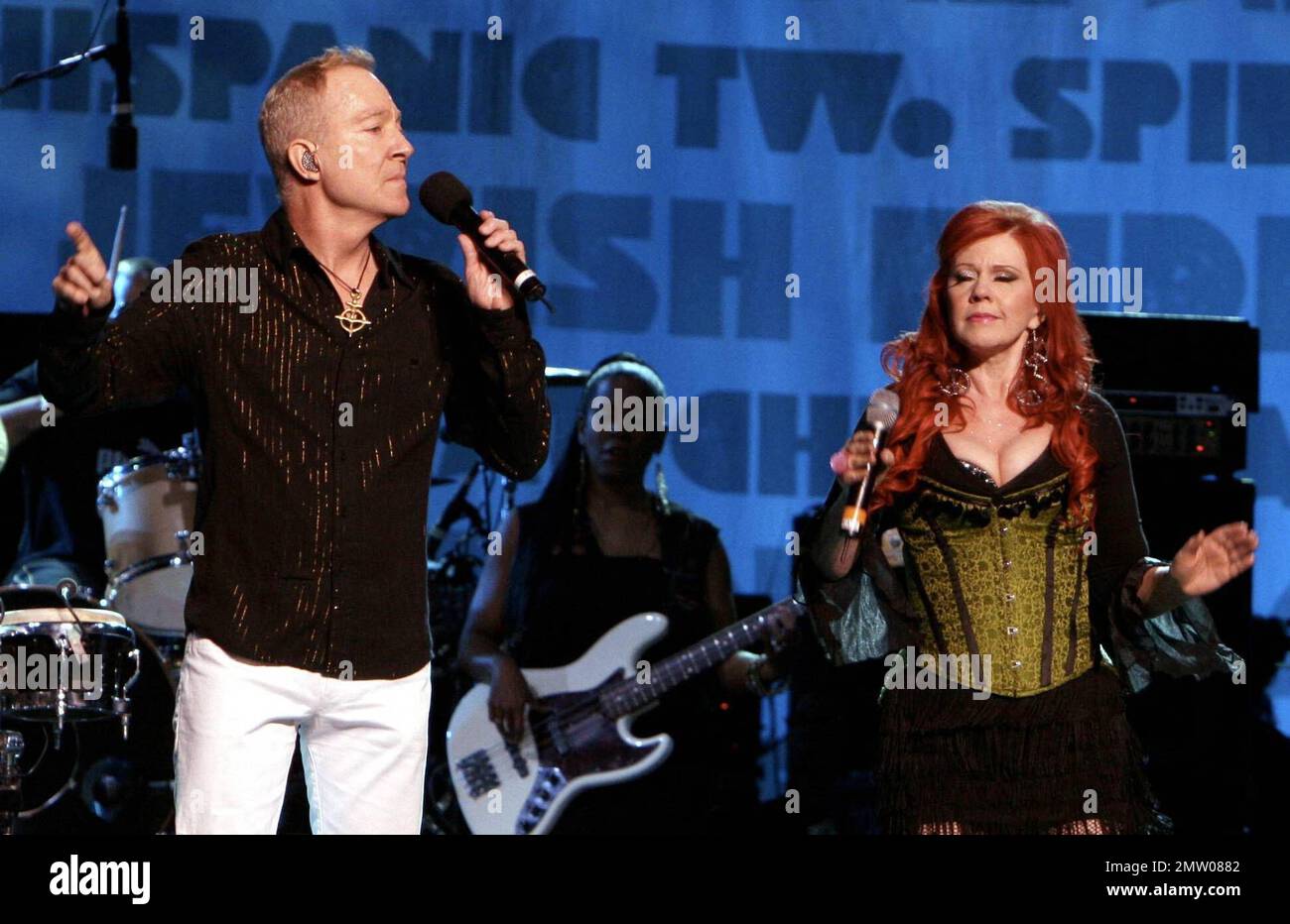 Carson Cressley hosts the True Colors Concert event at the Bank Atlantic Center featuring Cyndi