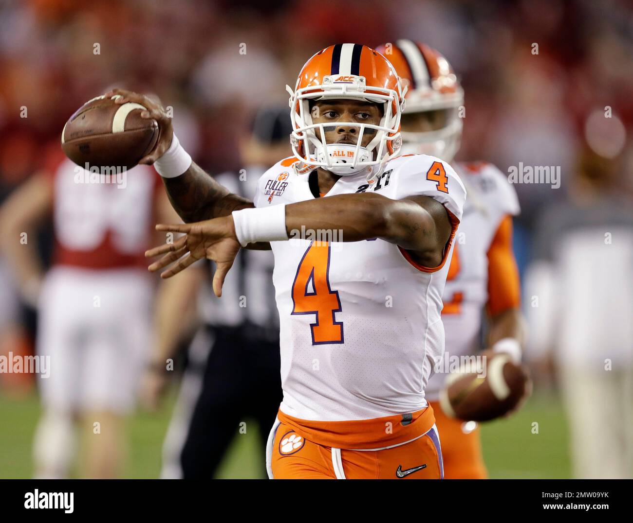 FILE - This Jan. 9, 2017, File Photo Shows Clemson's Deshaun Watson ...