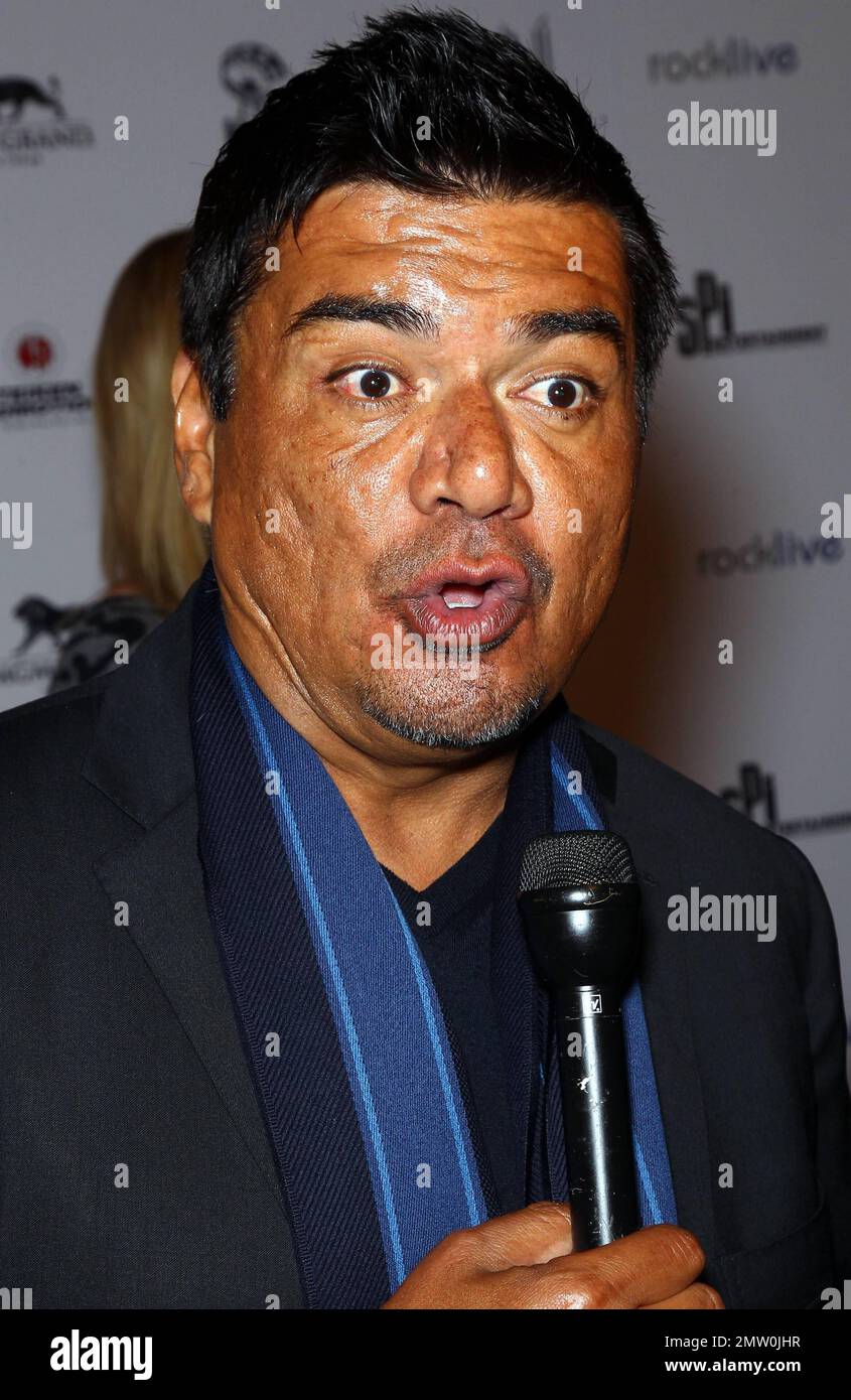 Lopez at the grand opening of Tyson's oneman show 'Mike Tyson Undisputed Truth Live