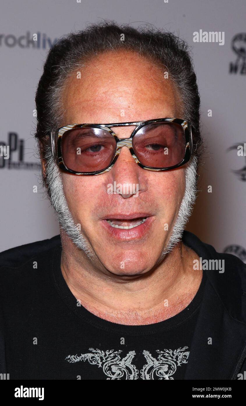 Andrew Dice Clay at the grand opening of Tyson's oneman show 'Mike