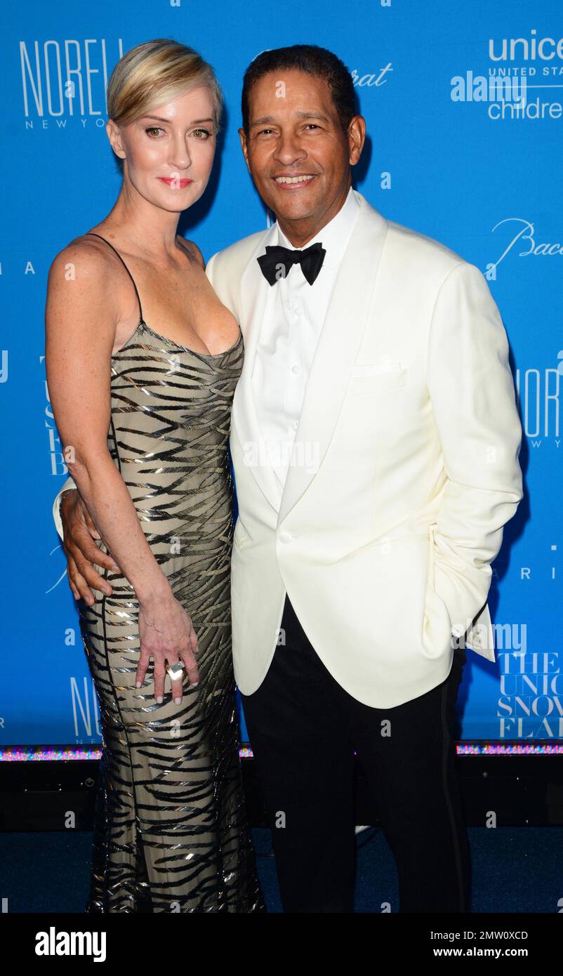 Hilary Gumbel and Bryant Gumbel at the 11th Annual UNICEF Snowflake